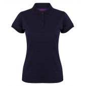 Henbury Ladies Coolplus® Wicking Piqué Polo Shirt - Oxford Navy Size 3XL