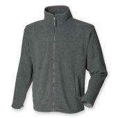 Henbury Micro Fleece Jacket - Charcoal Size XXL