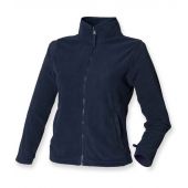 Henbury Ladies Micro Fleece Jacket - Navy Size 18