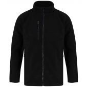 Henbury Recycled Polyester Micro Fleece Jacket - Black Size 4XL