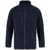 Henbury Recycled Polyester Micro Fleece Jacket - Navy Size 4XL