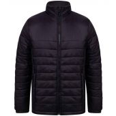 Henbury Unisex Padded Jacket - Black Size 3XL