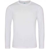 AWDis Cool Long Sleeve Wicking T-Shirt - Arctic White Size XXL