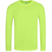 AWDis Cool Long Sleeve Wicking T-Shirt - Electric Yellow Size XXL