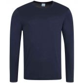 AWDis Cool Long Sleeve Wicking T-Shirt - French Navy Size XXL