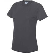 AWDis Ladies Cool T-Shirt - Charcoal Size M