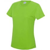 AWDis Ladies Cool T-Shirt - Electric Green Size XL