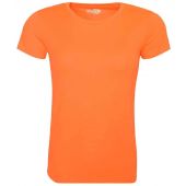 AWDis Ladies Cool T-Shirt - Electric Orange Size XL