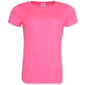AWDis Ladies Cool T-Shirt - Electric Pink Size XS