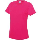 AWDis Ladies Cool T-Shirt - Hot Pink Size XXL