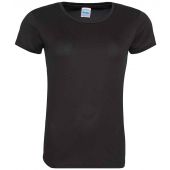 AWDis Ladies Cool T-Shirt - Jet Black Size XXL