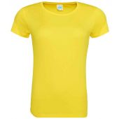 AWDis Ladies Cool T-Shirt - Sun Yellow Size XL