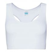 AWDis Ladies Cool Sports Crop Top - Arctic White Size XL