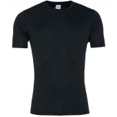 AWDis Cool Smooth T-Shirt - Jet Black Size 3XL