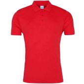 AWDis Cool Smooth Polo Shirt - Fire Red Size 3XL