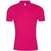 AWDis Cool Smooth Polo Shirt - Hot Pink Size XS