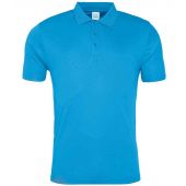 AWDis Cool Smooth Polo Shirt - Sapphire Blue Size 3XL