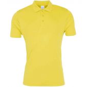 AWDis Cool Smooth Polo Shirt - Sun Yellow Size 3XL