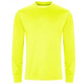 AWDis Cool Long Sleeve Active T-Shirt - Electric Yellow Size XXL