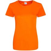 AWDis Ladies Cool Smooth T-Shirt - Orange Crush Size L