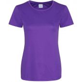 AWDis Ladies Cool Smooth T-Shirt - Purple Size L