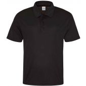 AWDis Cool Polo Shirt - Jet Black Size 5XL
