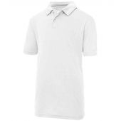 AWDis Kids Cool Polo Shirt - Arctic White Size 12-13