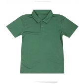 AWDis Kids Cool Polo Shirt - Bottle Green Size 12-13