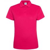 AWDis Ladies Cool Polo Shirt - Hot Pink Size XS