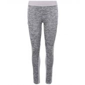AWDis Ladies Cool Dynamic Leggings - Grey Melange/Grey Size XS