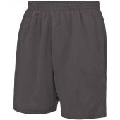 AWDis Cool Mesh Lined Shorts - Charcoal Size XXL