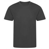 AWDis Kids Cool Recycled T-Shirt - Charcoal Size 12-13