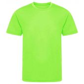 AWDis Kids Cool Recycled T-Shirt - Electric Green Size 12-13