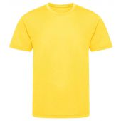 AWDis Kids Cool Recycled T-Shirt - Sun Yellow Size 12-13