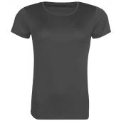 AWDis Ladies Cool Recycled T-Shirt - Charcoal Size XXL