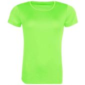 AWDis Ladies Cool Recycled T-Shirt - Electric Green Size XXL
