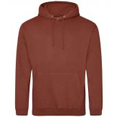 AWDis College Hoodie - Red Rust Size XS