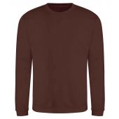 AWDis Sweatshirt - Chocolate Fudge Brownie Size XS