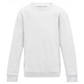 AWDis Kids Sweatshirt - Arctic White Size 12-13