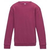 AWDis Kids Sweatshirt - Hot Pink Size 12-13