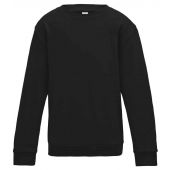 AWDis Kids Sweatshirt - Jet Black Size 12-13