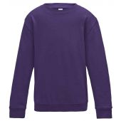 AWDis Kids Sweatshirt - Purple Size 12-13