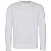 AWDis Washed Sweatshirt - Washed Arctic White Size S