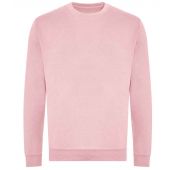 AWDis Unisex Organic Sweatshirt - Baby Pink Size XXL