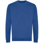 AWDis Unisex Organic Sweatshirt - Royal Blue Size XXL