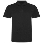 AWDis Tri-Blend Polo Shirt - Heather Black Size XXL