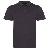 AWDis Tri-Blend Polo Shirt - Heather Charcoal Size XXL