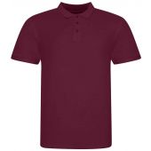 AWDis The 100 Cotton Piqué Polo Shirt - Burgundy Size 3XL