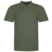 AWDis The 100 Cotton Piqué Polo Shirt - Earthy Green Size 3XL