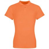 AWDis The 100 Cotton Ladies Piqué Polo Shirt - Mango Tango Size XS